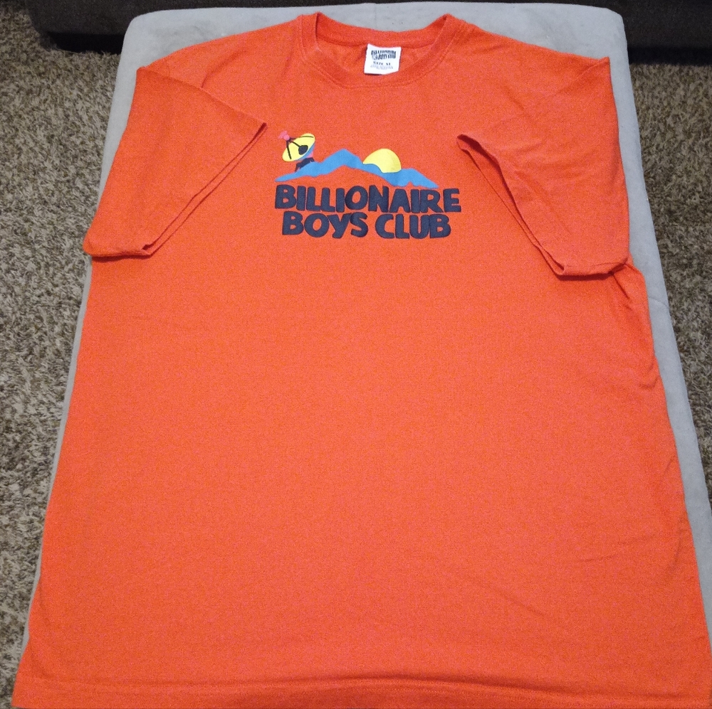 Billionaire Boys Club Bright Orange Kids Tee